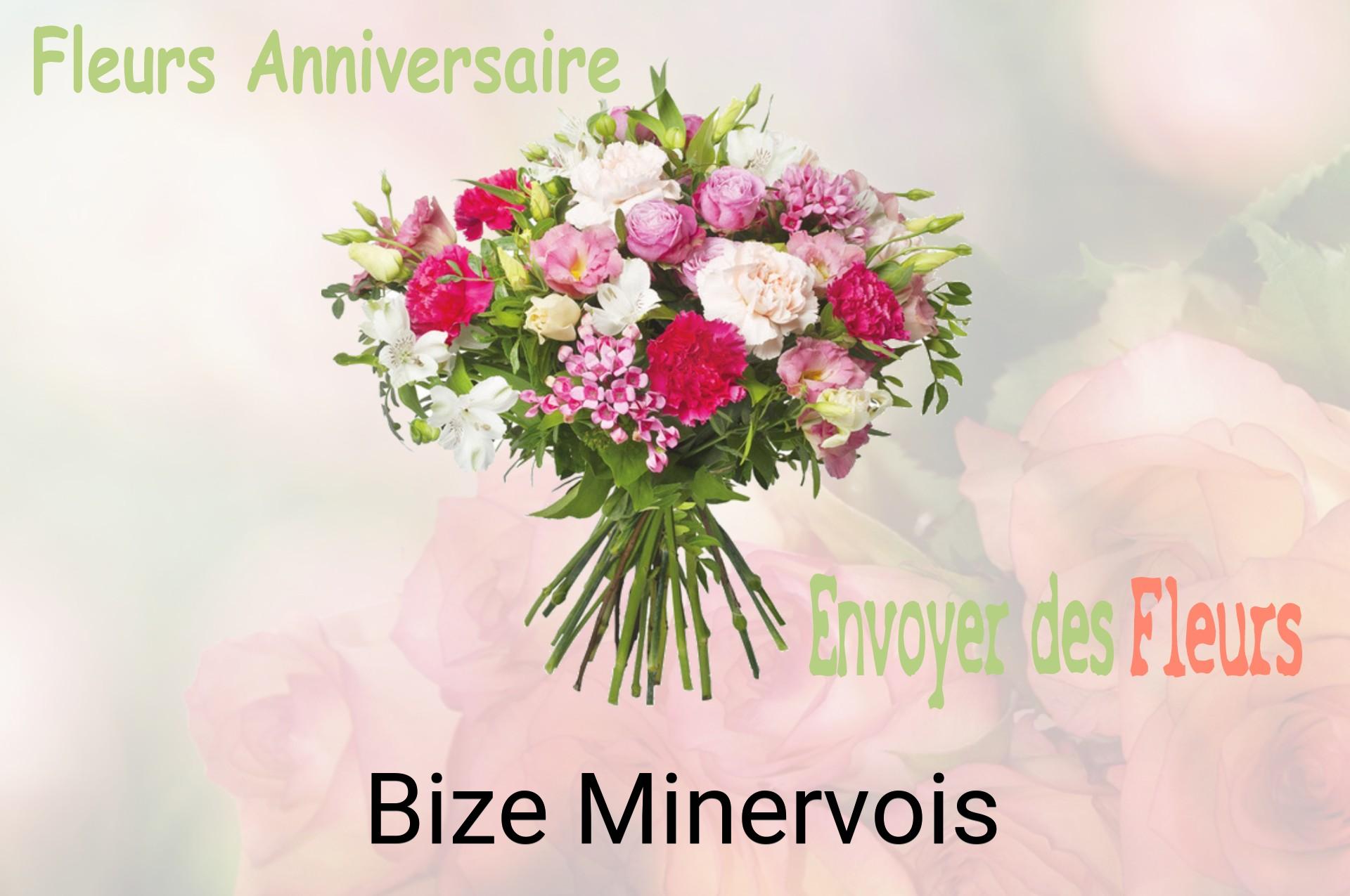 Bouquet de fleurs d’anniversaire livré à Bize-Minervois