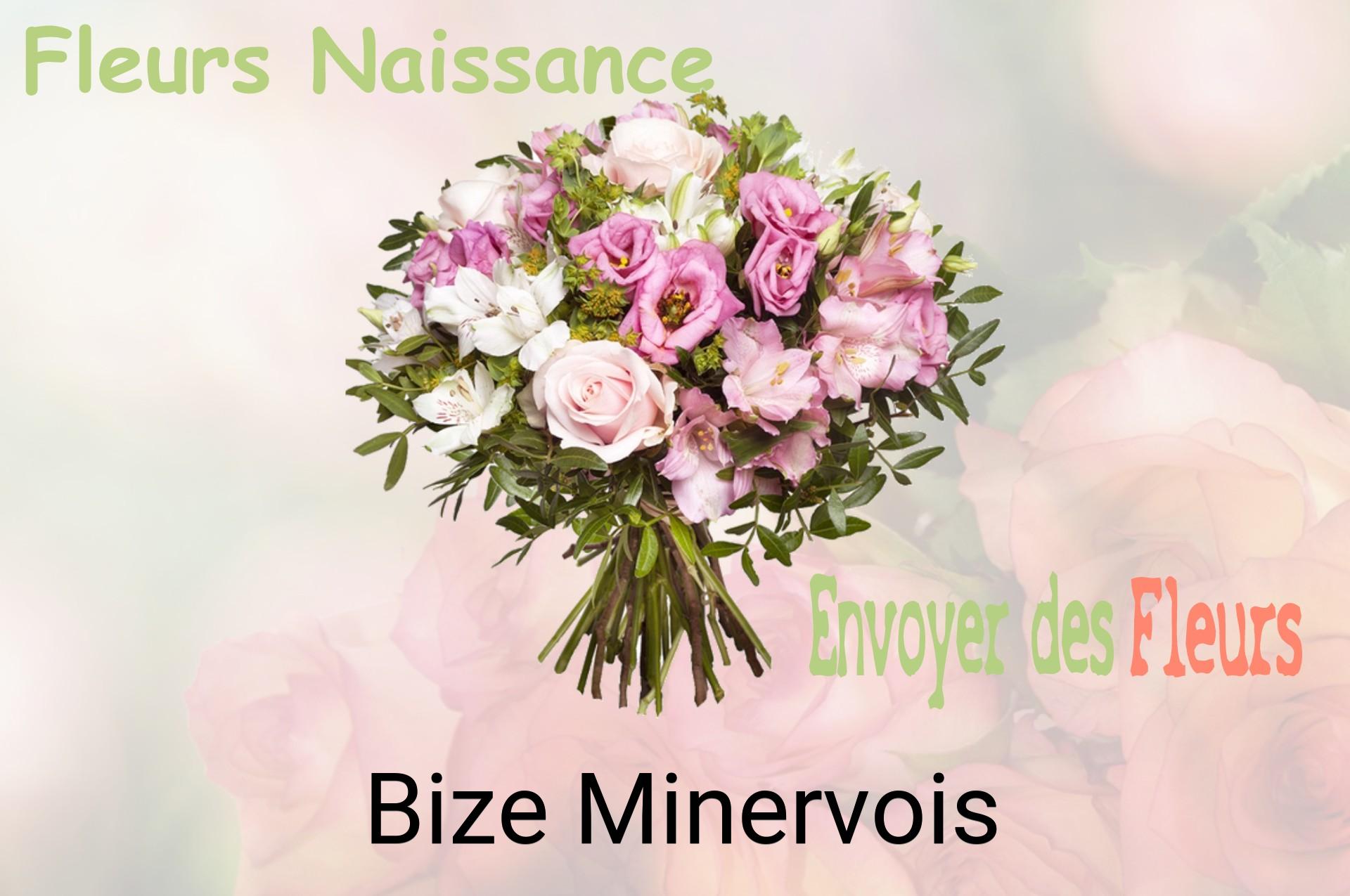 Bouquet de fleurs de naissance livré à Bize-Minervois